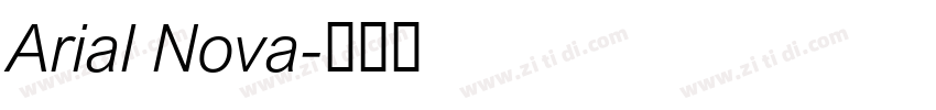 Arial Nova字体转换
